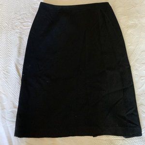 Banana Republic black pencil skirt